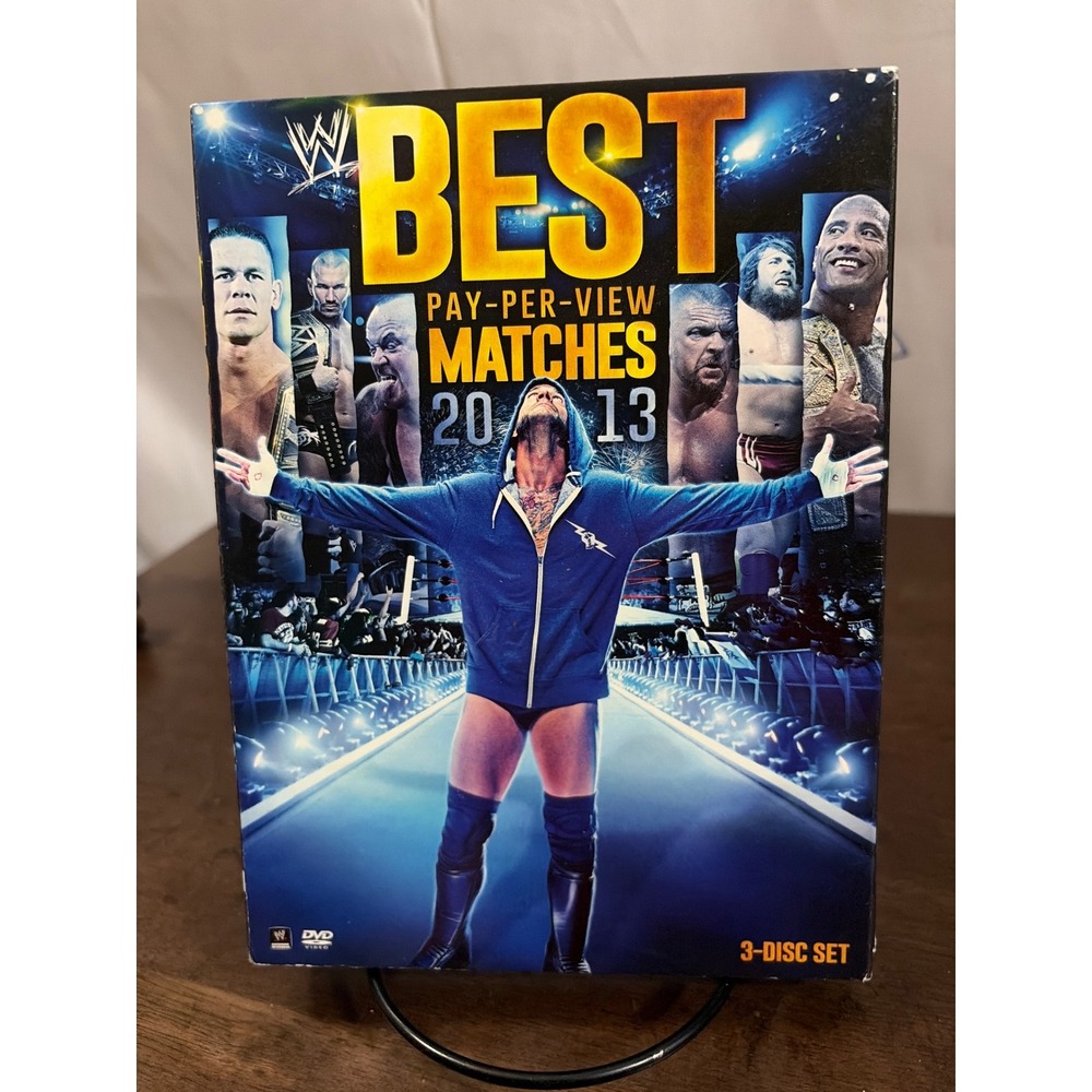 WWE Best Pay-Per-View Matches 2013 DVD Set Multi Good 3-Disc Set